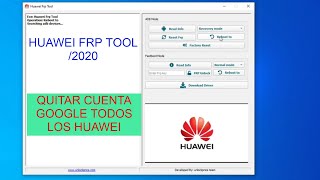 Huawei frp tool 2020 [upl. by Basilius]