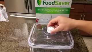 FoodSaver Quick Marinator Review [upl. by Pax678]