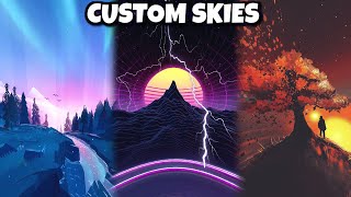 10 Custom Sky Overlays for Minecraft PvP 3  3 Bonus Skies  Minecraft Texture Packs [upl. by Stila]