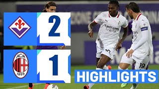 Fiorentina vs AC Milan 21 Highlights  Serie A TIM 2024 [upl. by Coco]