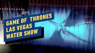 Game of Thrones Bellagio Las Vegas Water Show [upl. by Aerdnaek]