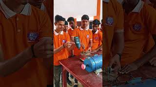 Tachometer motor speed measuring ITI practical skilltest [upl. by Eilerua821]