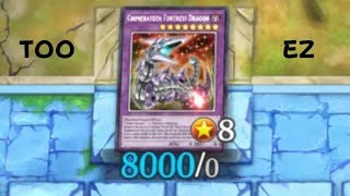 CHIMERATECH FORTRESS DRAGON vs Sky Striker  Master Duel [upl. by Ssej]