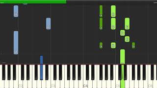 Imagine Dragons  Radioactive  Piano Cover Tutorials  Backing Track [upl. by Ramses]