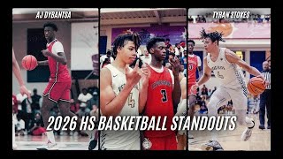 20252026 HS Basketball Standouts  AJ Dybantsa amp Tyran Stokes [upl. by Rezzani]