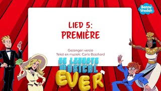 Lied 5 Première meezingversie  uit musical De leukste musical ever [upl. by Nileve]