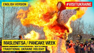 Maslenitsa  Pancake week  Traditional Ukraine holiday  English version visitukraine [upl. by Brenan]