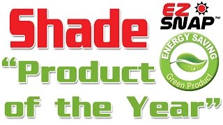 EZ Snap® Exterior Sun amp Solar Shades for Homes RVs boat skylight blinds  Product of the Year [upl. by Waylin]