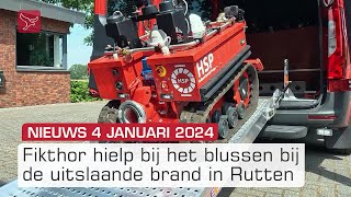 Blusrobot Fikthor bluste in Rutten en Kuinderbos verandert in moeras  Dit is Flevoland [upl. by Netsirt]