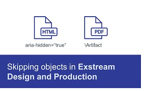 Skipping objects  OpenText Exstream Design and Production [upl. by Walburga]