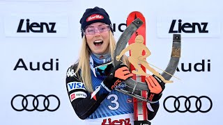 AUDI FIS Ski World Cup  Womens Giant Slalom  Lienz AUT 2nd run Dec 28 2023 [upl. by Karwan]