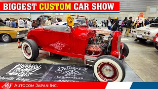 American Car Culture in Japan  2024 Yokohama Hot Rod Custom Show 32ndhcs2024 [upl. by Jarlath]