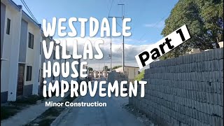 Westdale Villas Tanza House Improvement Part 1  Vlog 2 [upl. by Anitsenre113]