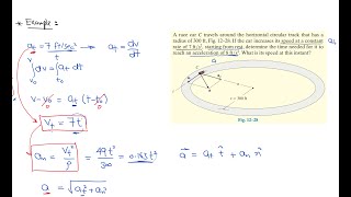 Lecture 4 6172021 CIVE261Mechanics Curvilinear Motion tn HB Ch127 [upl. by Aurora529]