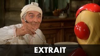 LA SOUPE AUX CHOUX  Extrait 2  Louis de Funès  Jacques Villeret [upl. by Christis387]