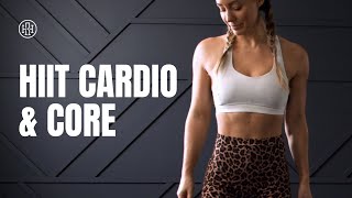 🔥Serious Sweat HIIT Cardio  Core Workout [upl. by Einalam]