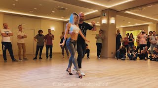 Ivo Vieira and Sara López Kizomba Dancing in Pamplona Spain [upl. by Esor616]