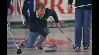 1985 Scottish Mens Championship Semifinal  Muirhead vs Nairn End 7 [upl. by Kelwunn]