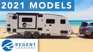 2021 Prototype Test Drive Part 1  Regent Caravans [upl. by Enirehtak]