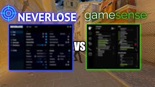 Neverlose vs Gamesense CS2 [upl. by Meeki]