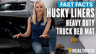 Husky Liners Heavy Duty Truck Bed Mat Fast Facts [upl. by Addie]