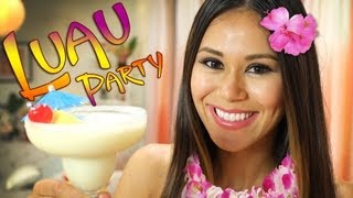 How to Throw a Lovely Luau  Tropical Party Ideas  Theme My Party [upl. by Searle337]