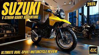 2025 Suzuki VStrom 650XT Adventure Ultimate DualSport Motorcycle Review [upl. by Finny465]