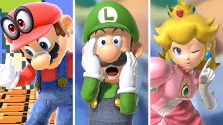 Super Smash Bros Ultimate All Taunts From All Characters [upl. by Kluge]