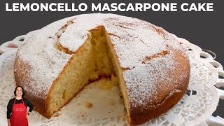 Irresistible Lemon Mascarpone Cake  Easy Baking Tutorial [upl. by Eric]