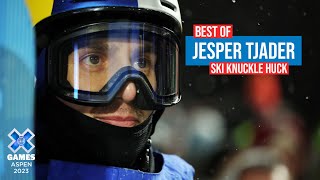 BEST OF Jesper Tjader Ski Knuckle Huck  X Games Aspen 2023 [upl. by Annoyed]