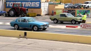 jensen interceptor vs shelby mustang 350gt [upl. by Hayarahs]