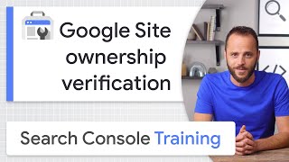 Google Site ownership verification  Google Search Console Training [upl. by Aicak542]