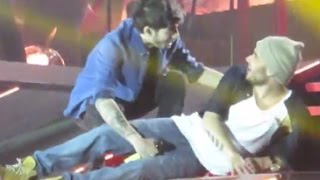 One Direction FALLS ON STAGE Part 1 [upl. by Haze779]