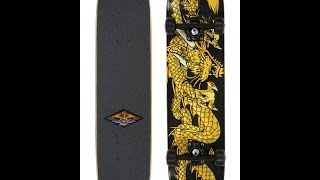 Golden Dragon Skateboard Rewiew [upl. by Comethuauc]