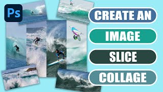 Create a collage in photoshop  Quick and easy tutorial [upl. by Aikahc]