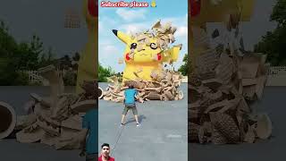 Unblock 🤣the 😱 big pikachu pokemonpokemongoanimeanimationcomedyshortsfeedfunnyunblock [upl. by Luann333]