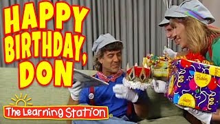 Storytime Songs for Kids ♫ Happy Birthday to Don ♫ Kids Songs by The Learning Station [upl. by Trstram900]