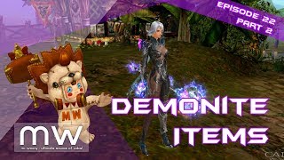 Cabal Online Episode 22 Part 2 Demonite Items [upl. by Akeemaj]