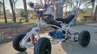 50cc Racing Custom Quad Build Part 1 [upl. by Dawaj]