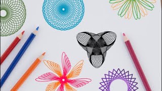 Live Spirograph Art Creating Mesmerizing Geometric Designs in Real Time [upl. by Yecac]