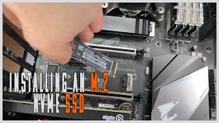 Installing and partitioning NVMe M2 SSD  Samsung 970 Evo Plus 2TB [upl. by Yoshi834]