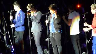 One Direction  Last First KissMoments  Take Me Home Tour  London o2 230213 Matinee [upl. by Lertnek445]