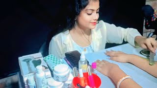 ASMR Relaxing Manicure amp Waxing 💅 [upl. by Marji]