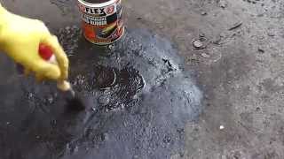 Flat Roof Leak Repair  DIY Hints and Tips [upl. by Elockcin25]