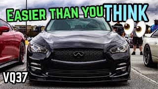 Q50 Spark Plug INSTALLATION  VQ37 G37 370z [upl. by Yntruoc]