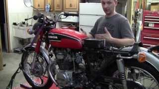 1972 Honda CB175 Restoration Part 7 [upl. by Mora]