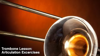 Trombone Lesson Articulation Exercises [upl. by Attekram]