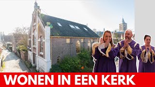 WONEN in een KERK Bekijk Schoolstraat 2 in Monnickendam inclusief KERKKOOR  hometour [upl. by Avirt]