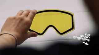 Goggle Lens Colours  Which To Choose  Whitelines Snowboarding [upl. by Queen]