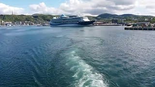 Bodø Moskenes ferry to Lofoten Islands Norway Reine  Rose Travel [upl. by Naujit539]